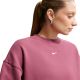 5. Nike Studio Fleece Damen-Sweatshirt Pink IM8082 654