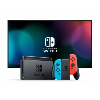 6. Nintendo Switch Tragbare Spielkonsole 15,8 cm (6,2 Zoll) 32 GB Touchscreen WLAN Blau, Grau, Rot
