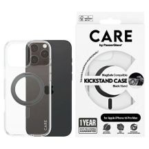 CARE by PanzerGlass Feature Kickstand Case iPhone 16 Pro Max 6,9" schwarz/schwarz MagSafe 1324