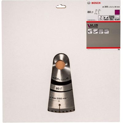 Bosch ?2608640452 Kreissägeblatt 30,5 cm 1 Stück.