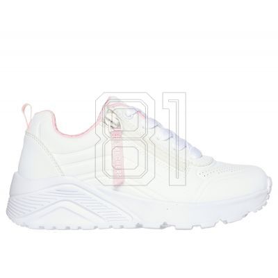 12. Skechers Uno Lite - Easy Zip Jr 310387L WHT Schuhe