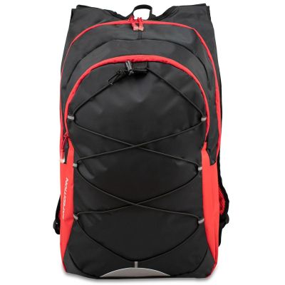 2. TREKKINGRUCKSACK A3036 SCHWARZ-ROT SEMI LINE