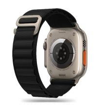Tech-Protect Nylon Pro Armband für Apple Watch 4 / 5 / 6 / 7 / 8 / 9 / SE / Ultra 1 / 2 (42/44/45/49 mm) – Schwarz