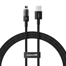 Baseus Gem Kabel USB Typ A auf iPhone 2,4 A 1 m (Schwarz)