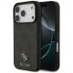 Guess 4G Small Classic Logo MagSafe Hülle für iPhone 18 Pro / 17 Pro - Schwarz