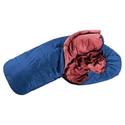 2. Deuter Starlight Kinderschlafsack (130-170 cm) - Nightblue/Redwood