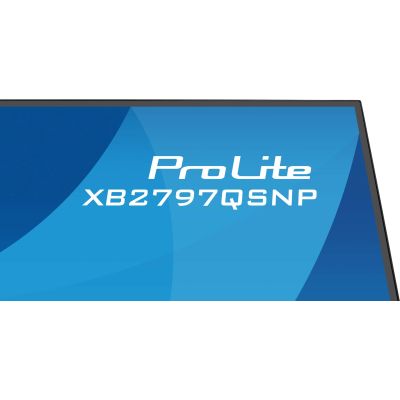 12. iiyama ProLite XB2797QSNP-B1 Computermonitor 68,6 cm (27") 2560 x 1440 px Quad HD LED Schwarz
