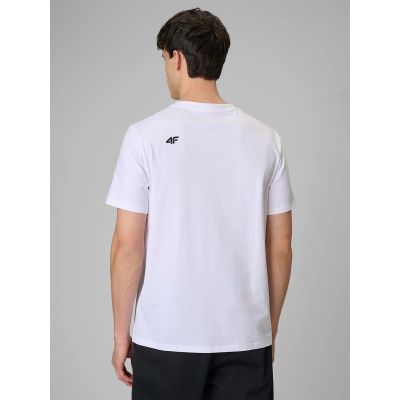 2. Herren-T-Shirt, einfarbig, regulär, 4F 4FRMM00TTSHM4192-10S