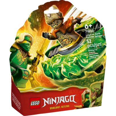 LEGO NINJAGO 71850 Lloyd vs. Elementarmonster-Spinner-Kampf