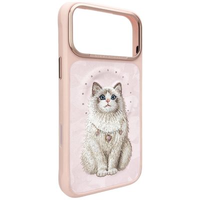 3. Nimmy Lucky Fashion Cat MagSafe Hülle für iPhone 17 Pro Max – pink