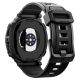 3. Spigen Rugged Armor Pro Armband für Samsung Galaxy Watch 8 44 mm – Mattschwarz