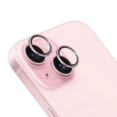 3. 3mk Lens Protection Pro Pink Kameraabdeckung für iPhone 15