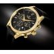 2. Giewont Chronograph Saphir Schwarz und Gold Herrenuhr GW6310-A4