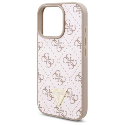 6. Guess New 4G Triangle Case für iPhone 16 Pro – Weiß
