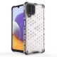 3. Honeycomb Handyhülle Schutzhülle mit TPU Rahmen für Samsung Galaxy A22 4G blau