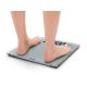 9. Soehnle Style Sense Comfort 600 Rechteckige elektronische Personenwaage aus Edelstahl