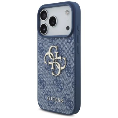 2. Guess 4G Big Logo Hülle für iPhone 17 Pro / 18 Pro - Blau