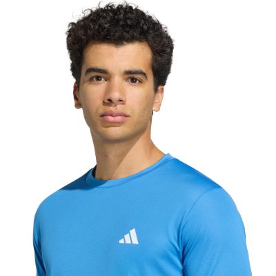 4. adidas Workout Essentials Base T-Shirt für Herren, blau, KD5471