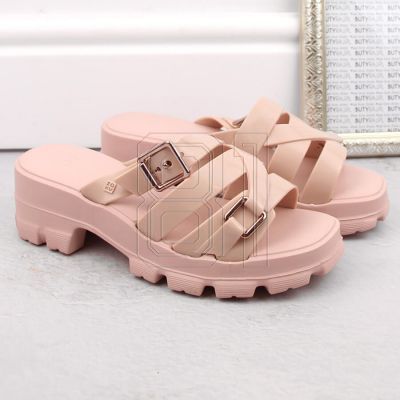 14. Zaxy duftende Flip-Flops mit Absatz in Nude W NN285044 INT2009B