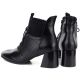 10. Gefütterte Damen-Ankle-Boots mit hohem Absatz, schwarz, Vinceza 58670