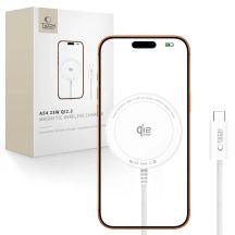 Tech-Protect A54 MagSafe 25W QI2.2 Kabelloses Ladegerät – Weiß