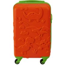 PROWORLD KINDER-REISEKOFFER 18 ZOLL - ORANGE (DINO)
