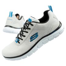 Skechers Herren-Sportschuhe Track-Ripkent, bequem, leicht, modisch, ecru