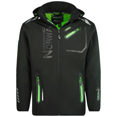 2. Herren-Softshelljacke Geographical Norway ROYAUTE MEN ASS A BS2 056 (WT1804H/GN-BLACK / GREEN)