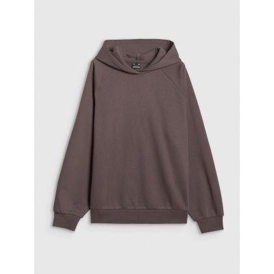 7. Damen-Sweatshirt mit Kapuze, offen, 4F 4FRAW25TSWSF2775-82S