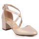 14. Sergio Leone W SK365B Riemchensandalen in Perlbeige 