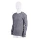 3. Herren T-Shirt ODLO BL TOP Rollkragen langarm ACTIVE WARM Größe M Grau