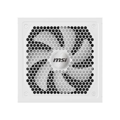 3. MSI MAG A1000GL PCIE5 Netzteilmodul, weiß, 1000 W, 24-polig, ATX, Weiß