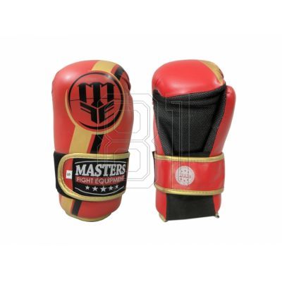 5. ROSM-MASTERS Offene Handschuhe (WAKO-GENEHMIGT) 01559-02M