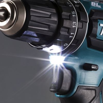 4. Makita DHP485Z Zentralverriegelungs-Bohrschrauber 1,1 kg Schwarz, Blau