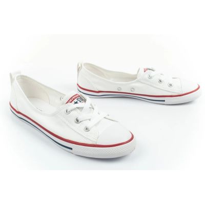 7. Converse Damen Chuck Taylor All Star Ballet Lace Sportschuhe, weiß