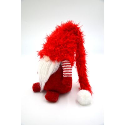 9. Gartenzwerg mit Pelzmütze, 86 cm