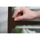 4. Moskitonetz für Aluminiumtüren 100 x 215 mm, braun, Basic Plus