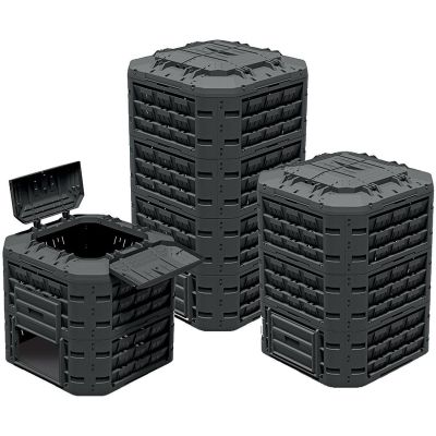 6. COMPOGREEN VARIO 650L GARTENKOMPOSTENBEHÄLTER