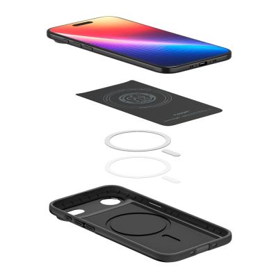 9. Spigen Thin Fit MagSafe Case für iPhone 17 Air - Schwarz