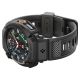 6. Spigen Rugged Armor Pro Armband für Samsung Galaxy Watch 8 Classic 46 mm – Mattschwarz