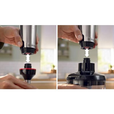 6. Bosch MSM6M621 Serie 6 ErgoMaster Stabmixer (1000W; Schwarz)