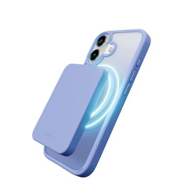 3. Puro Gradient TPU-Hülle kompatibel mit MagSafe für iPhone 17 – Blau