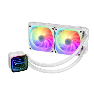 6. Enermax Aquafusion ADV 240mm RGB Flüssigkeits-CPU-Kühler Weiß