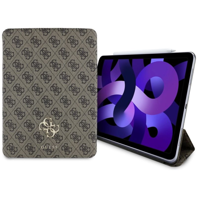 Guess GUFC11RM24PS4SGW iPad Air 11" 2024 braun/braun magnetisches 4G großes Logo