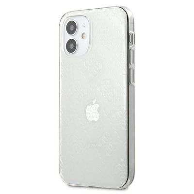 2. Guess GUHCP12S3D4GTR iPhone 12 mini 5,4" transparentes Hardcase 4G 3D Pattern Collection