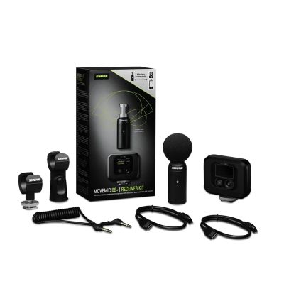 8. Shure MV88+W-KIT-Z6 - Drahtloses Stereomikrofon mit Kameraempfänger