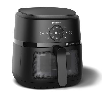 Philips 2000 Serie NA220/00 Fritteuse, 4,2 l, 1500 W, Heißluftfritteuse, Schwarz