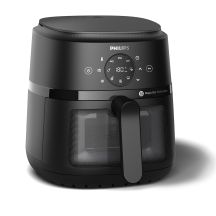 Philips 2000 Serie NA220/00 Fritteuse, 4,2 l, 1500 W, Heißluftfritteuse, Schwarz