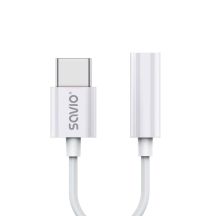 SAVIO Adapter USB-C - Mini-Klinkenstecker 3,5 mm (F) AK-51
