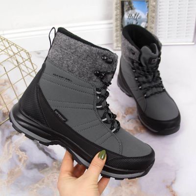 7. Winterstiefel wasserdicht grau DK